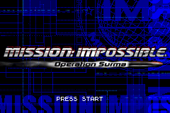 Mission Impossible - Operation Surma Title Screen